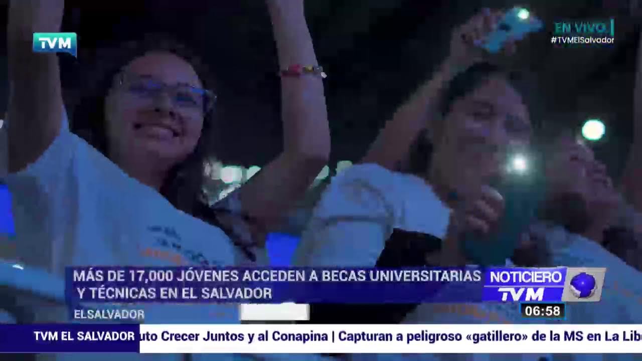 EN VIVO NOTICIERO TVM EL SALVADOR