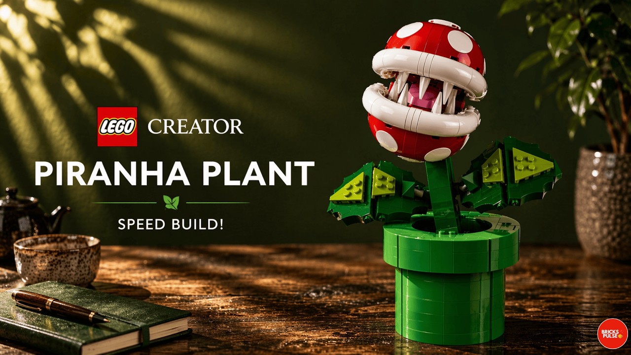 LEGO Super Mario | 71426 Piranha Plant | LEGO SPEED BUILD