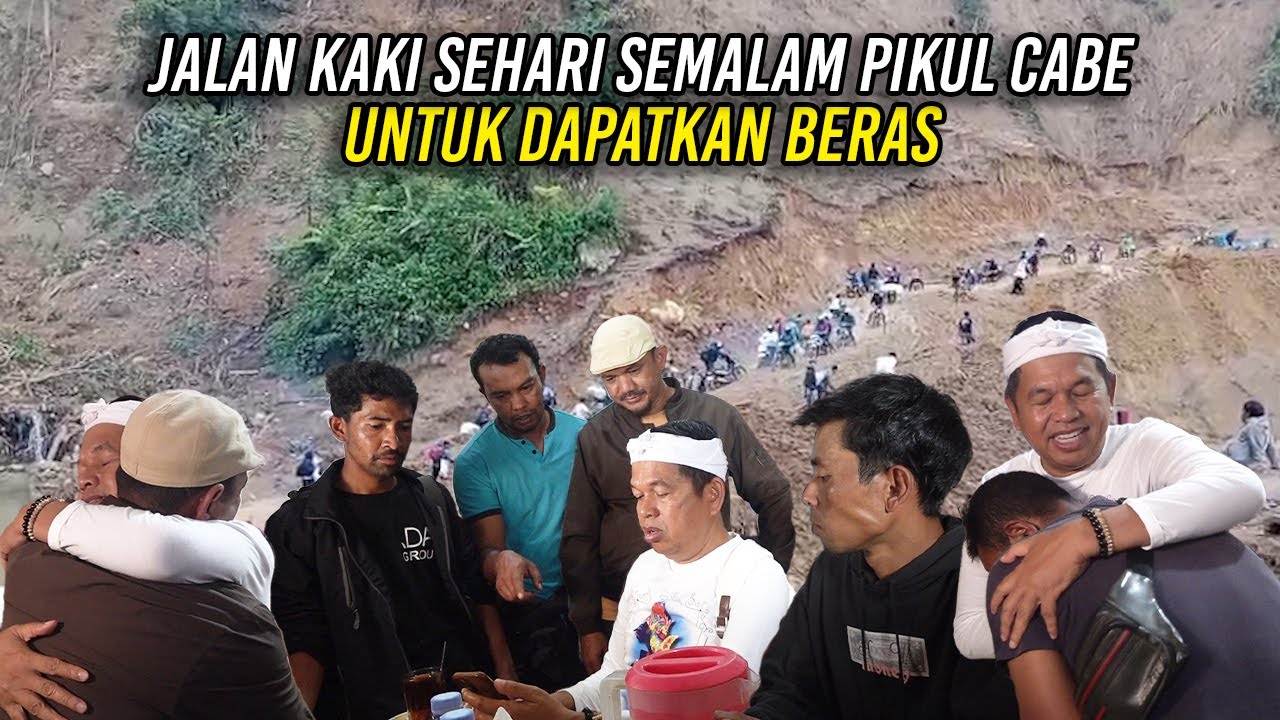 WARGA ASAL BENER MERIAH JALAN KAKI SEHARI SEMALAM PIKUL CABE UNTUK DAPATKAN BERAS | INI LANGKAH KDM
