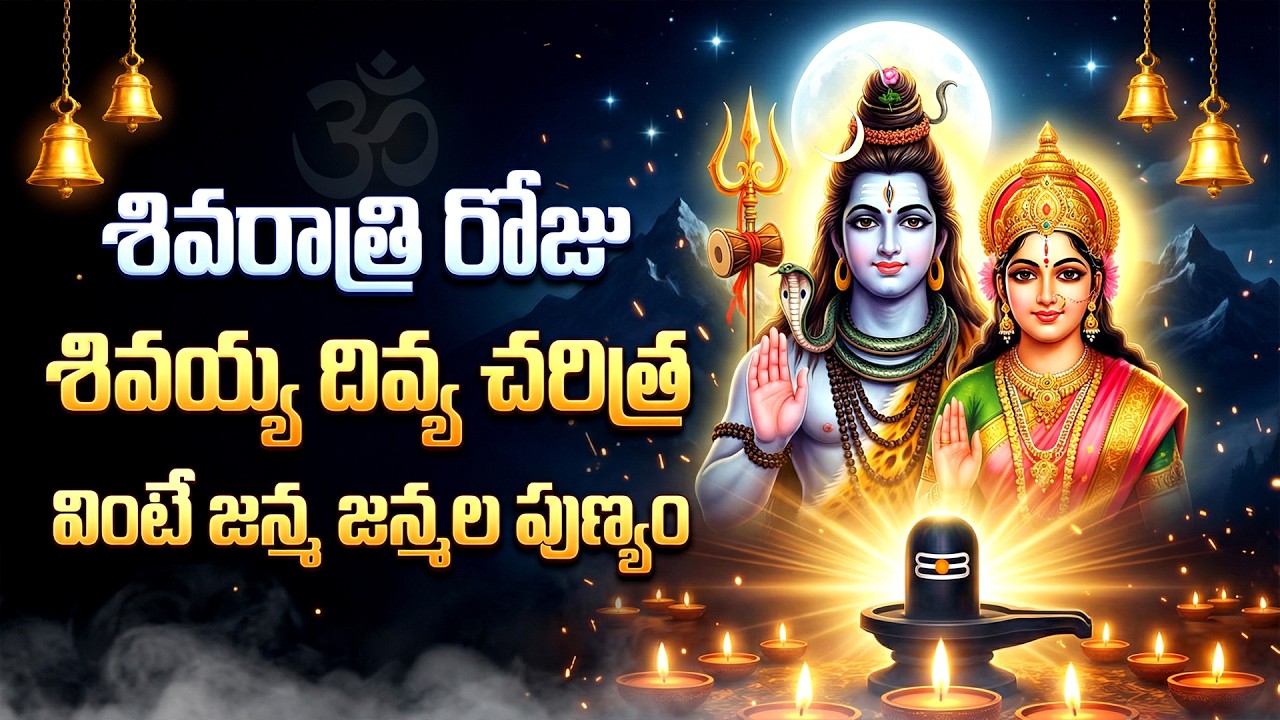 శివరాత్రి రోజు శివయ్య దివ్య చరిత్ర వింటే జన్మ జన్మల పుణ్యం | Shivayya Charitra | Shivaratri Special