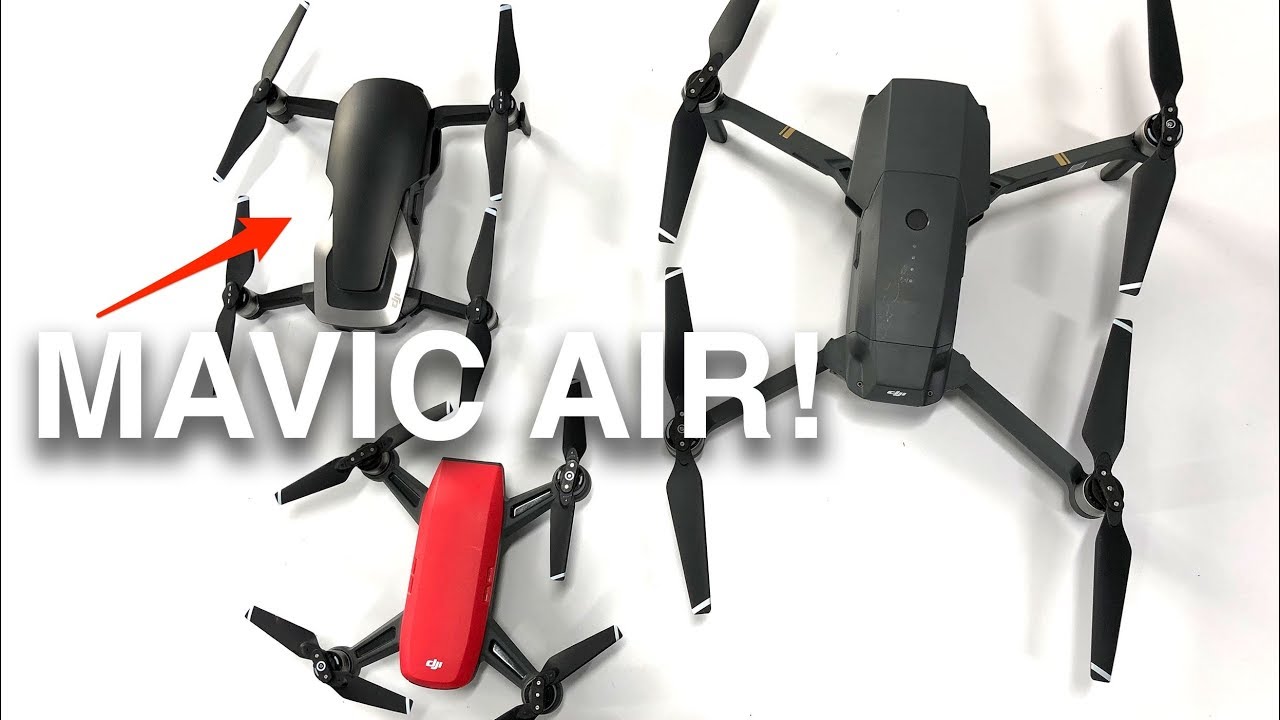 DJI Mavic Air Fly More Combo vs. DJI Spark  & DJI Mavic Pro. Auspacken / Erster Eindruck (deutsch)