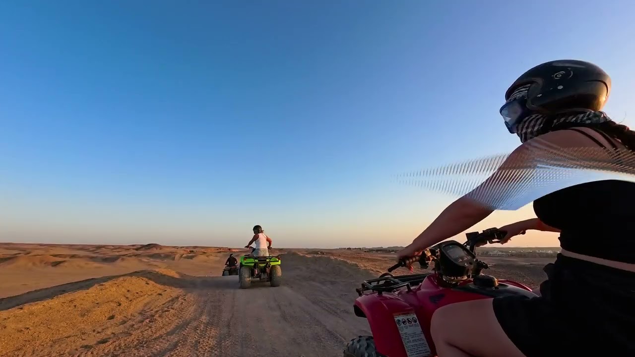 Mit dem Quad durch die Wüste