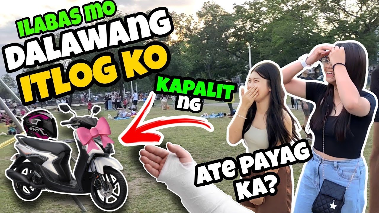 Ate Payag ka ilabas mo dalawang itlog ko, Kapalit ng Motor at Evo Helmet