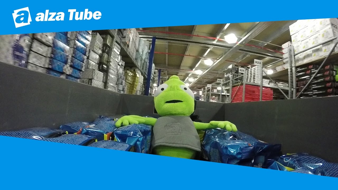 Jak Alz&aacute;k utekl ze skladu - Alza Tube