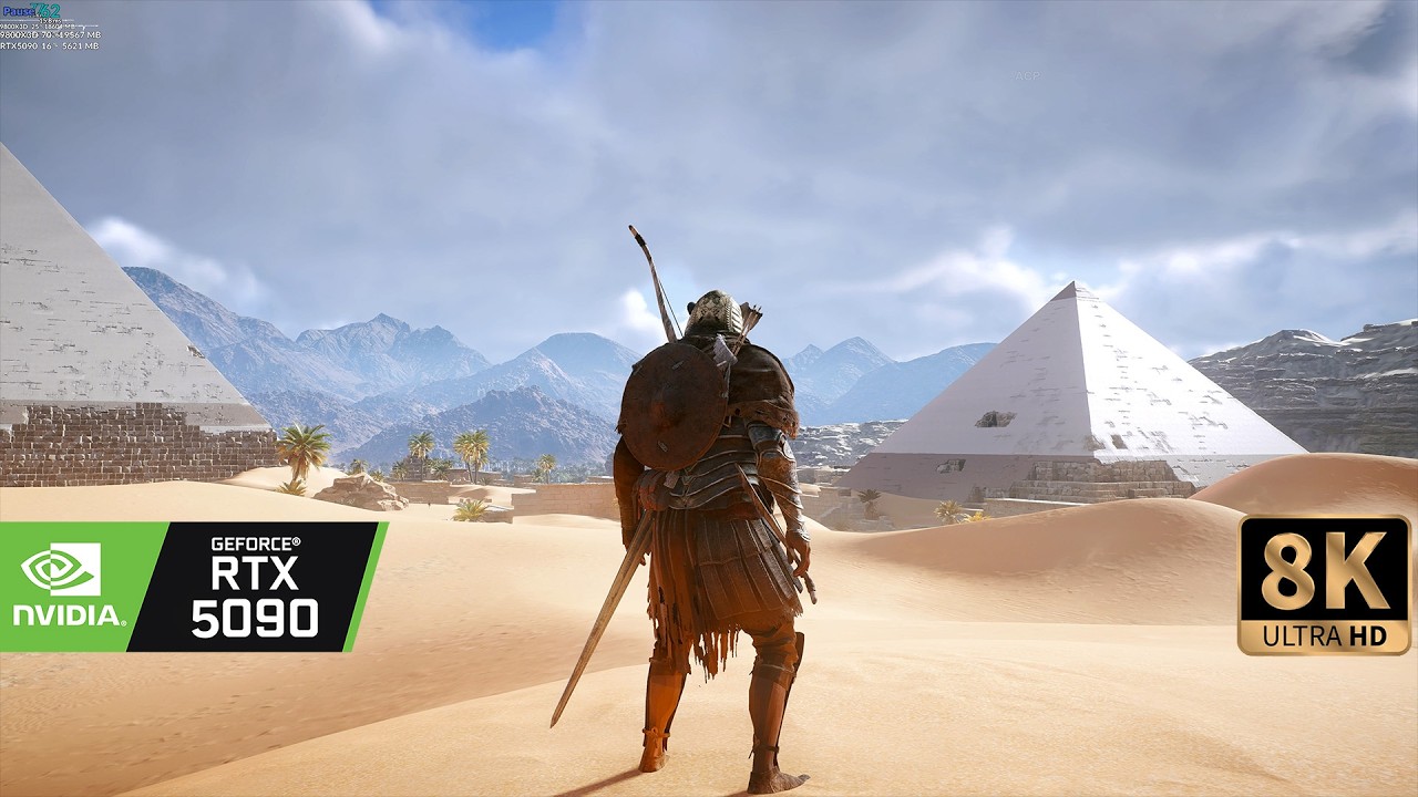 [8K] Assassin’s Creed Origins 8K – RTX 5090 Extreme Raytracing Ultra settings