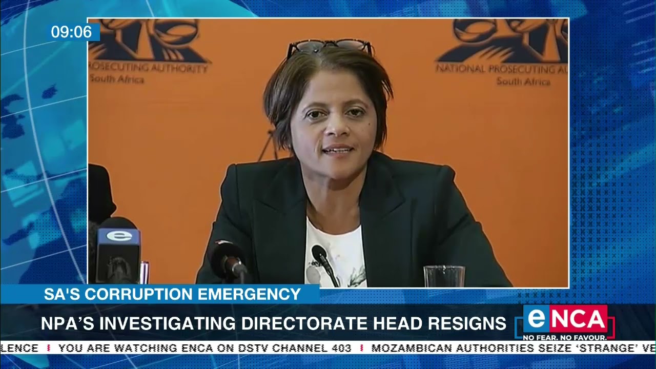 NPA's investigating directorate head resigns