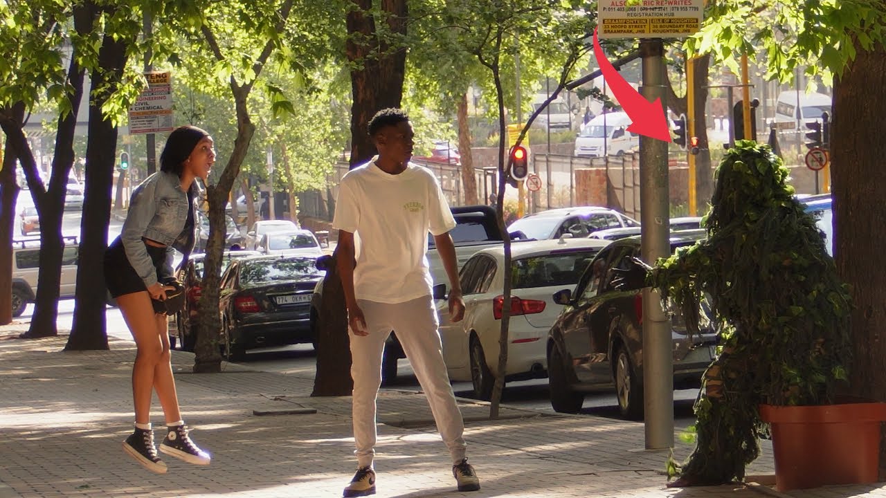 Bushman Prank She Almost Met Her Maker Crazy Screams