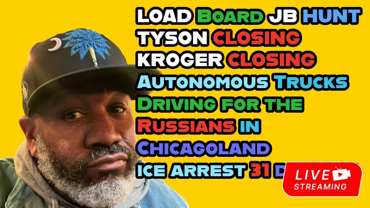 🔴 LIVE: Load Boards, Warehouse Shutdowns & the Future of Trucking 🚛
