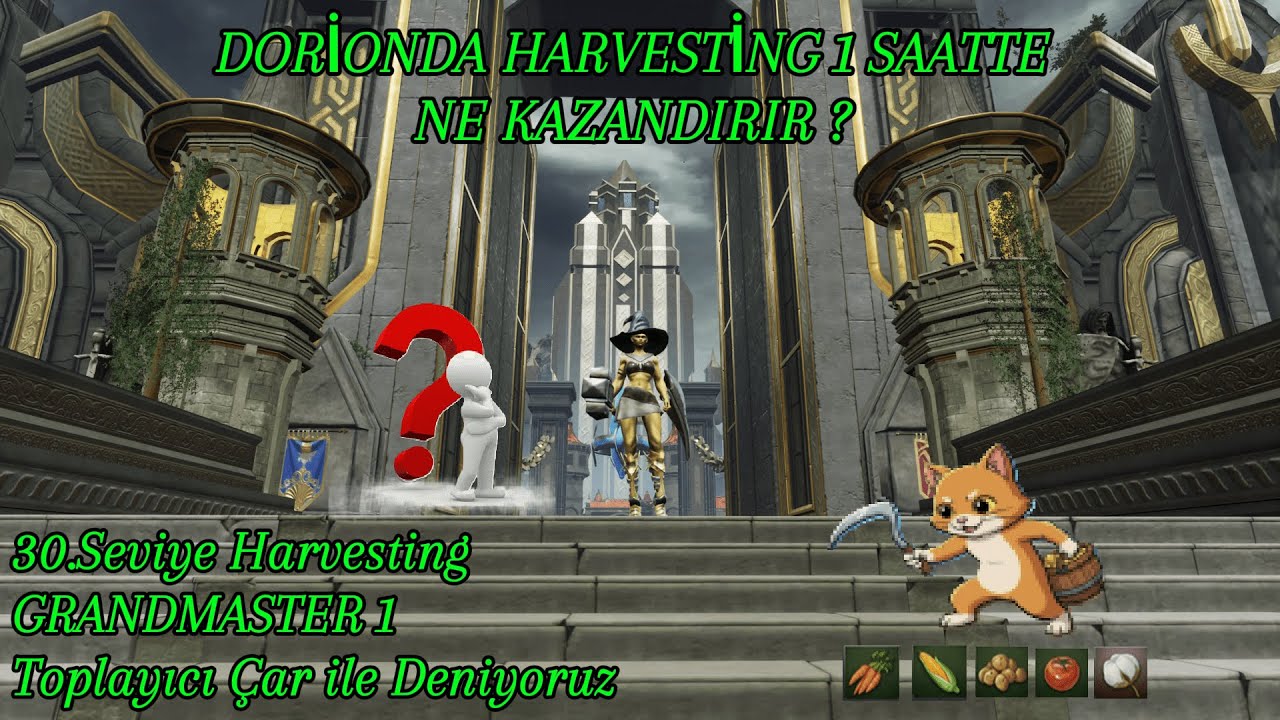 Harvesting Ne Kazandırır ? l Dorion' da 30.Seviye Sickle ve GrandMaster 1 Çar İle ...