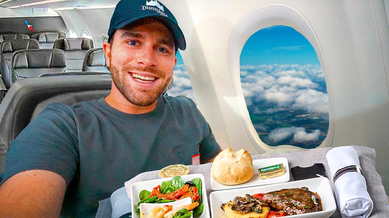 Полет первым классом American Airlines в Калифорнию: мой ДЛИТЕЛЬНЫЙ день задержек