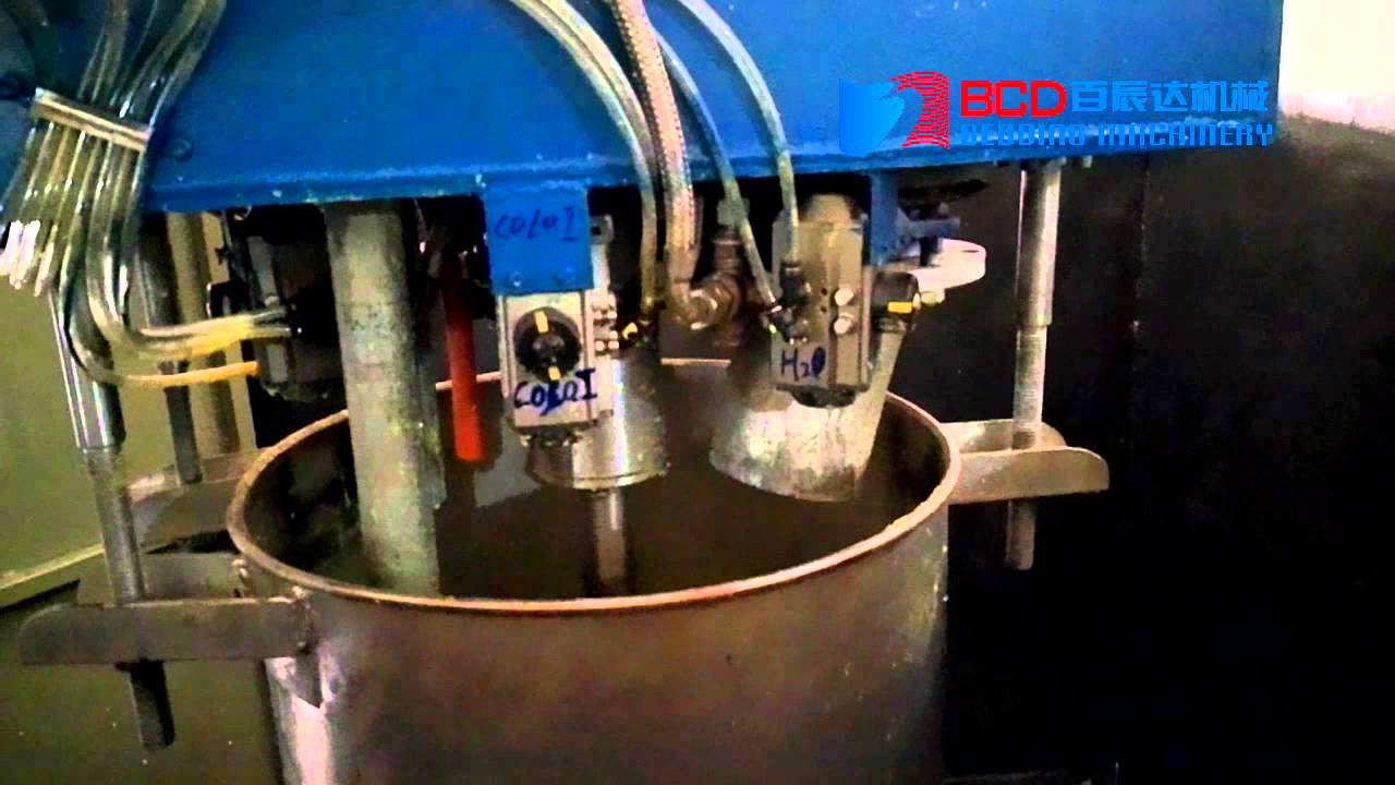 Model BFP batch foaming machine