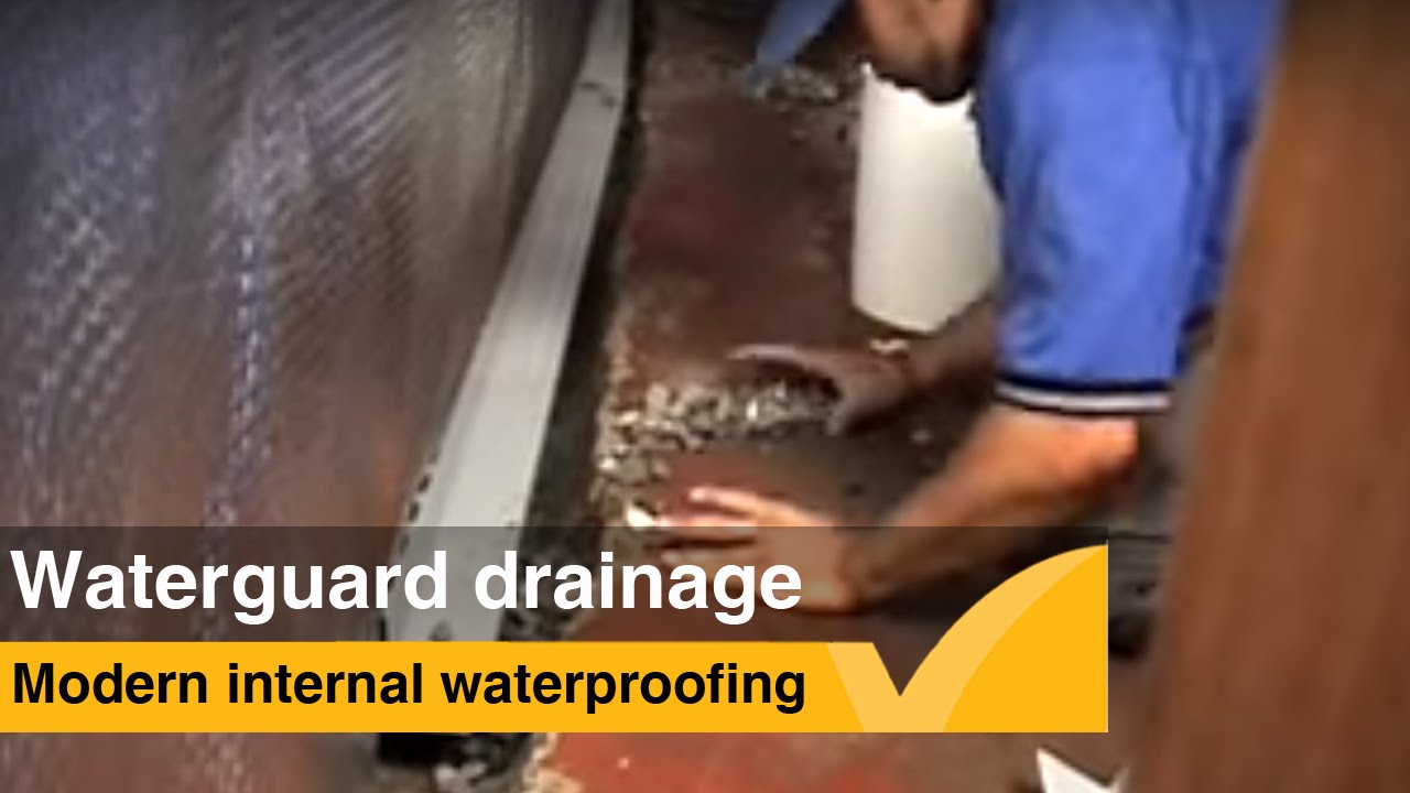 Water Guard drainage system