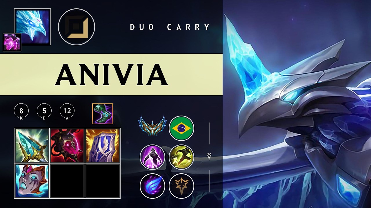 Anivia Carry vs Smolder - BR Challenger Patch 26.05