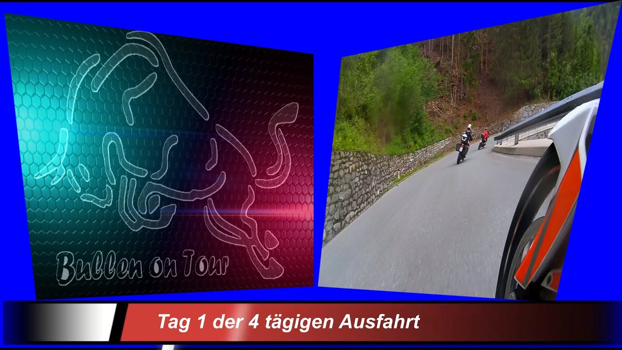 Bullen on Tour      Tag 1 der 4 tägigen Ausfahrt  waffls motorrad tv / Bullen on Tour / Drift Ghost