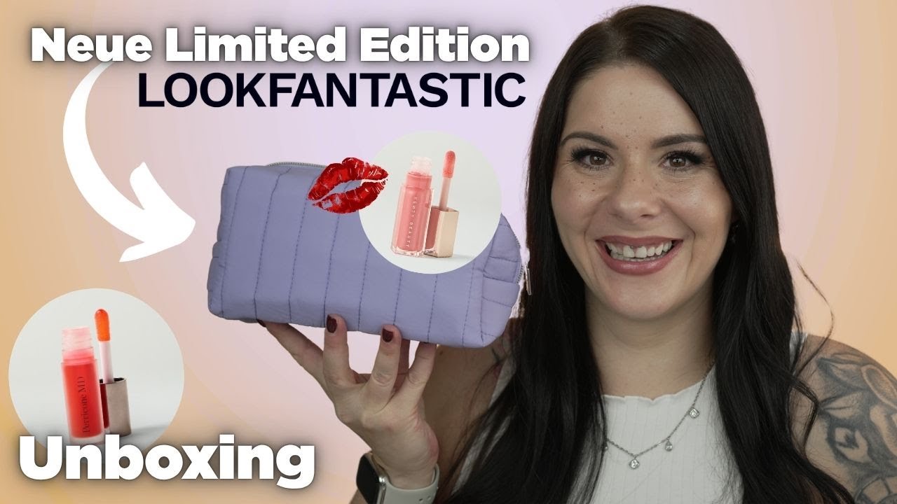 NEU! Lookfantastic Limited Edition Lip Box 💄 | Unboxing + Swatches | Mega Beauty Must-Haves!