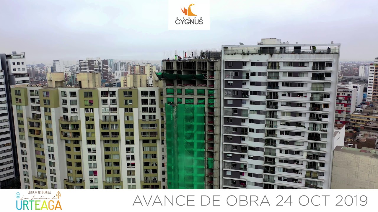 JARDINES DE URTEAGA AVANCE DE OBRA - 24 OCTUBRE 2019