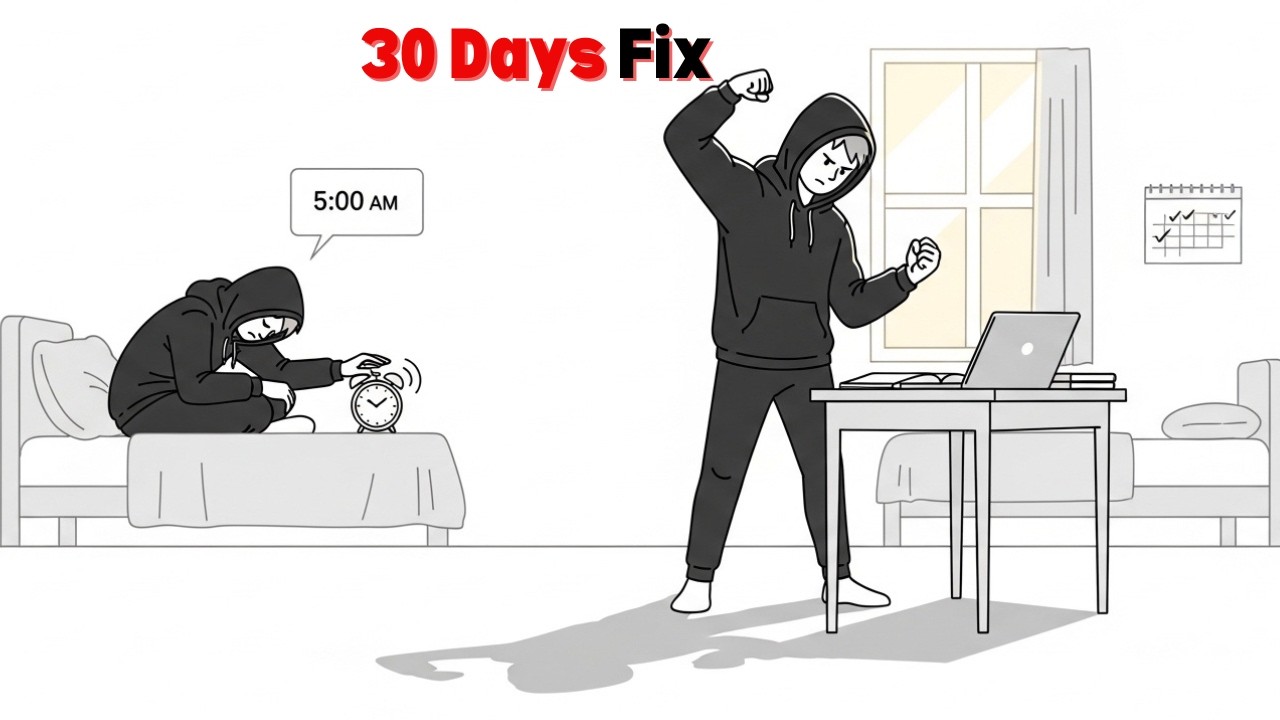 How to Fix Your Life in 30 Days Without Waking Up at 5AM