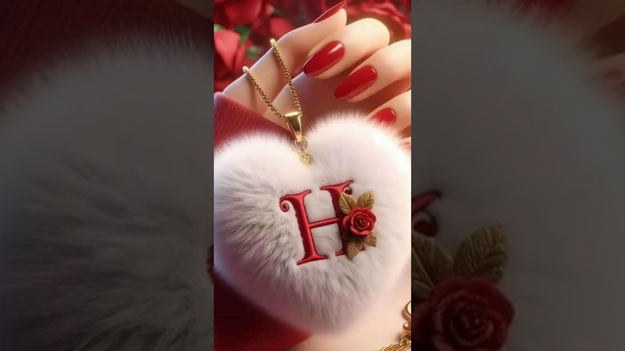 H name status video 💖😍 comment your first letters of name🎊💞 #shortsviral #love #cute #viral #short