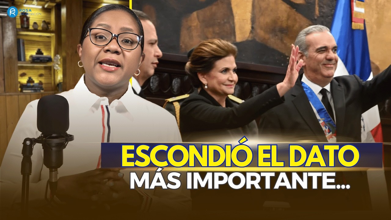 🚨 EN ESTO SE QUEMÓ ABINADER EN SU RENDICIÓN DE CUENTAS