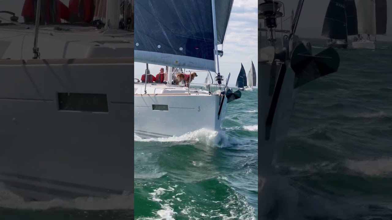 ⛵️Гонка 8,2 узла SOG по ветру⛵️
