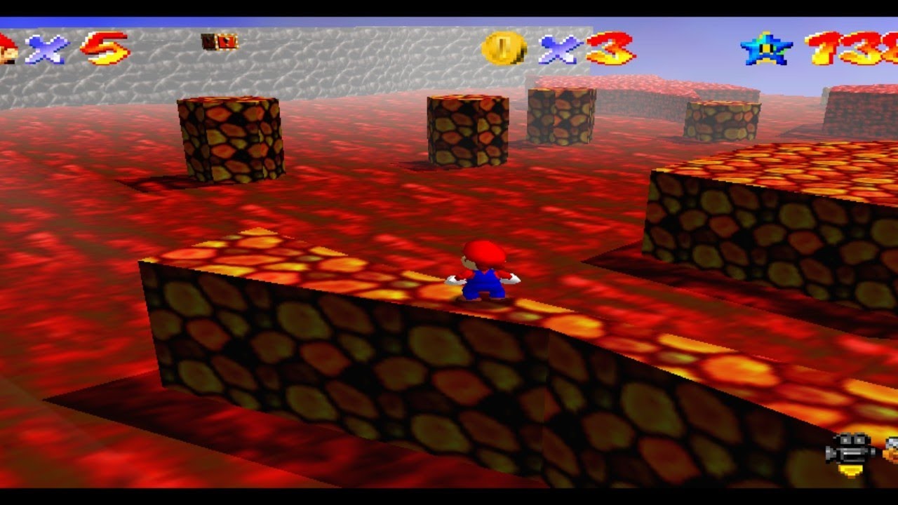 Course 8: Eyerok's Severe Climate Simulation - Lost World Remake (Mario 64 Rom Hack)