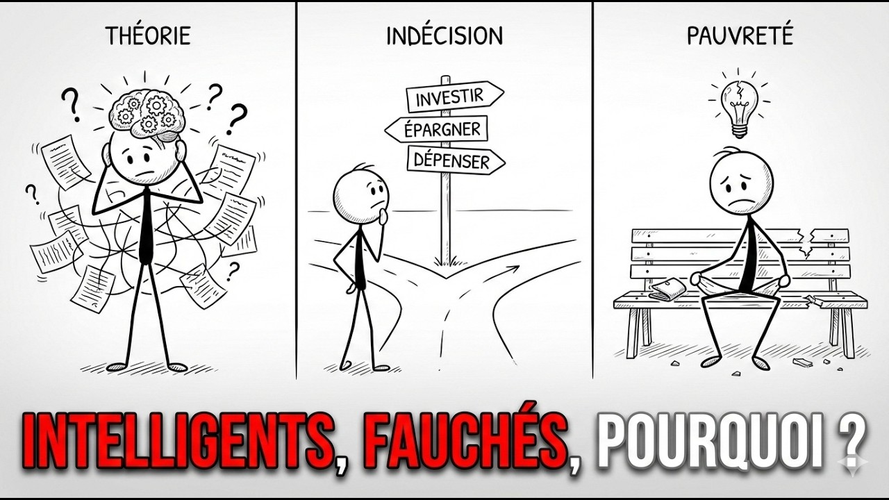 Pourquoi les gens intelligents restent fauchés