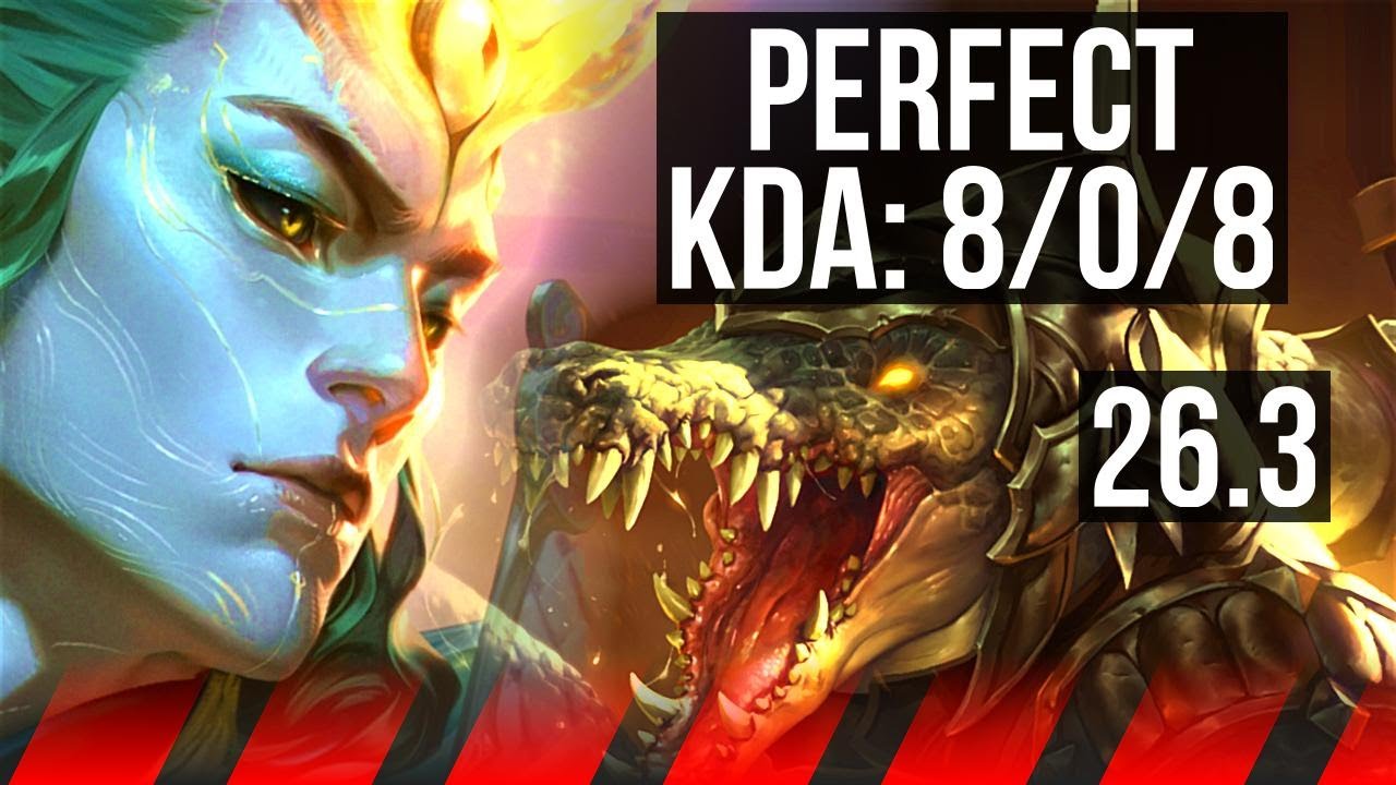 ZAAHEN vs RENEKTON (TOP) | Perfect KDA: 8/0/8 | BR Challenger | 26.3