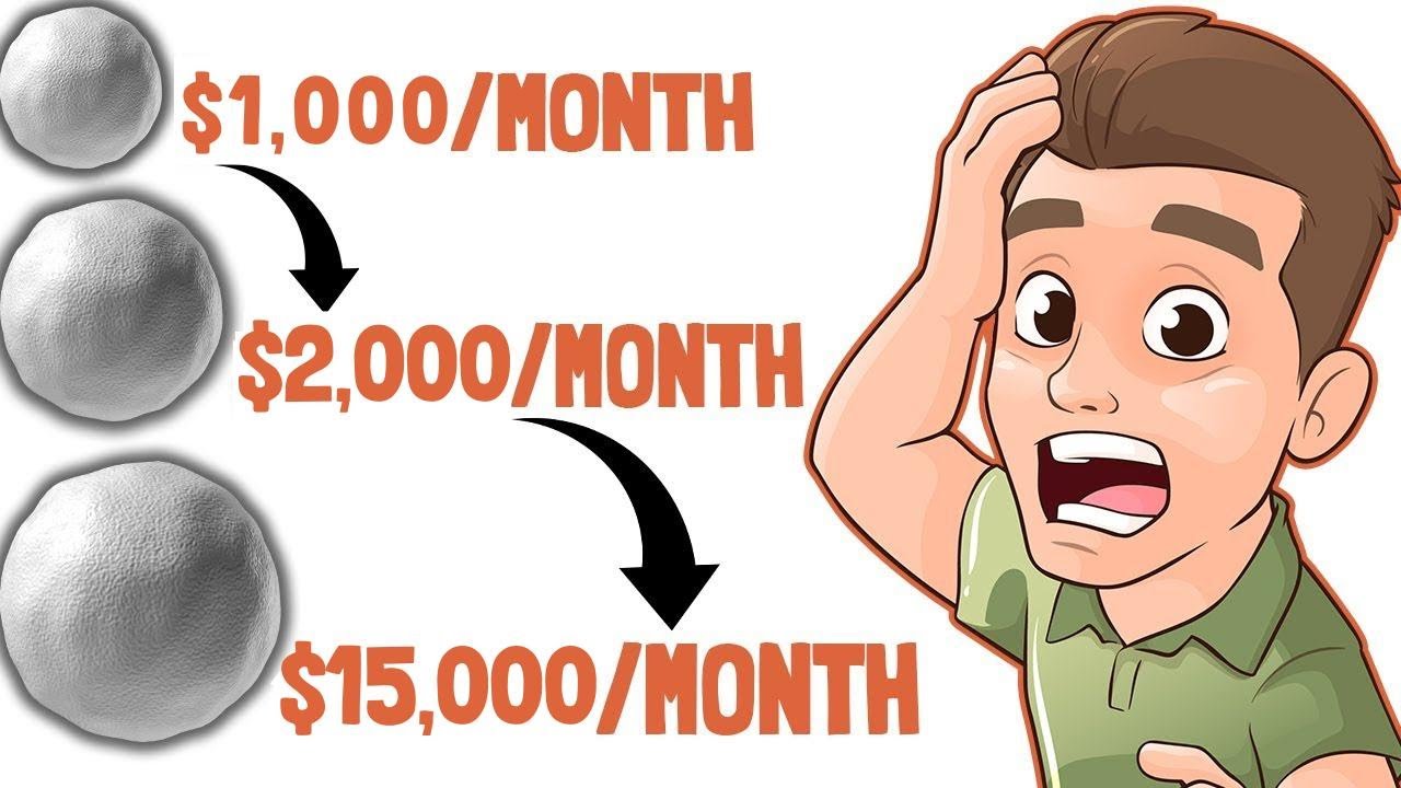 Build a Dividend Snowball &rarr; Live Off Dividends (the fastest way!)
