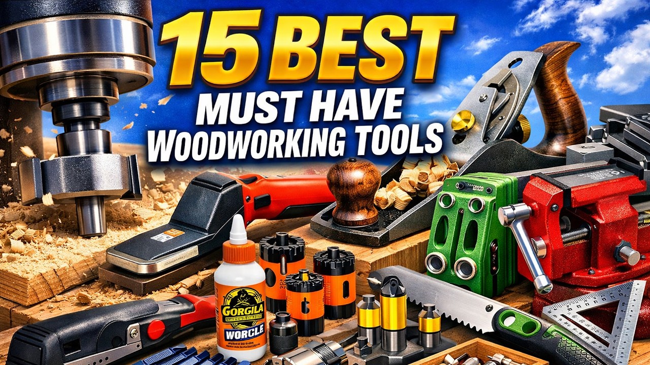 15 лучших инструментов для деревообработки: полное руководство по инструментам для мастерской уже...