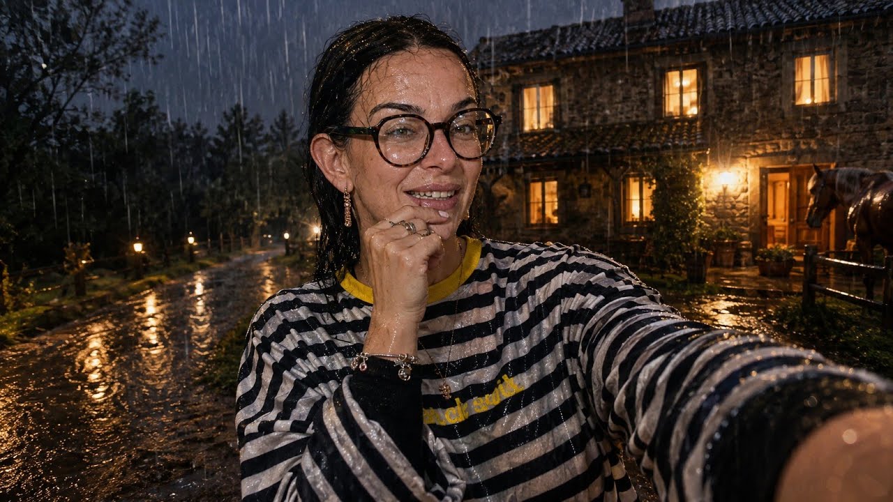 Volvemos a nuestro lugar | llegada bajo la lluvia, chimenea y calma