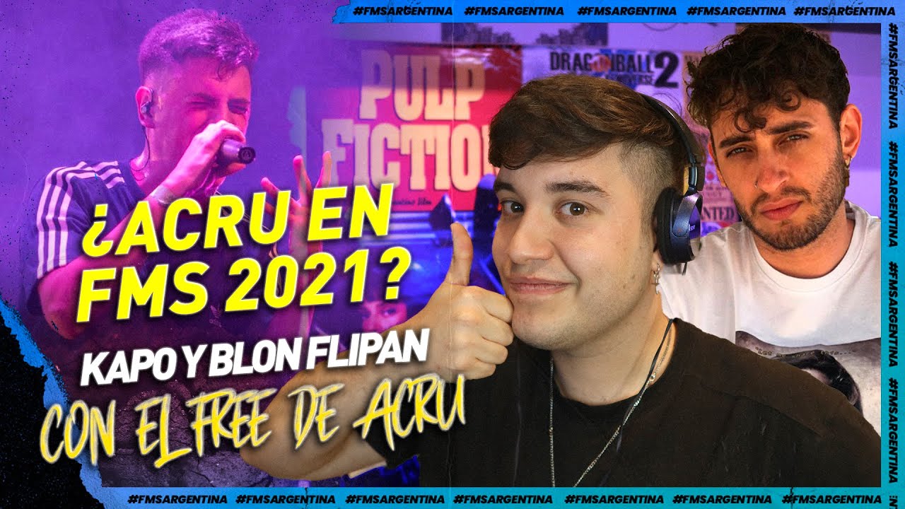 ¡ACRU PARTE LA FMS ARGENTINA! REACCIÓN CON BLON AL SHOW DE ACRU EN FMS ARG J03