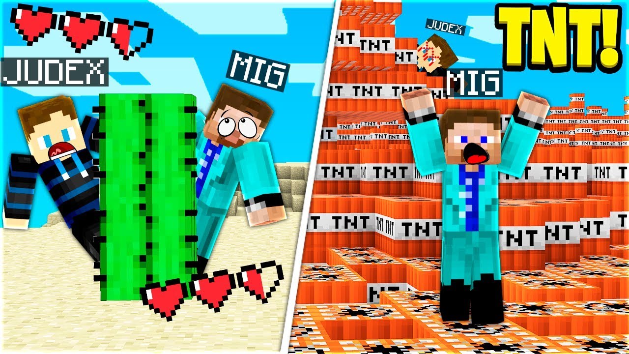 TAG SKADE = SPAWNER 1000 TNT!! (DANSK MINECRAFT)