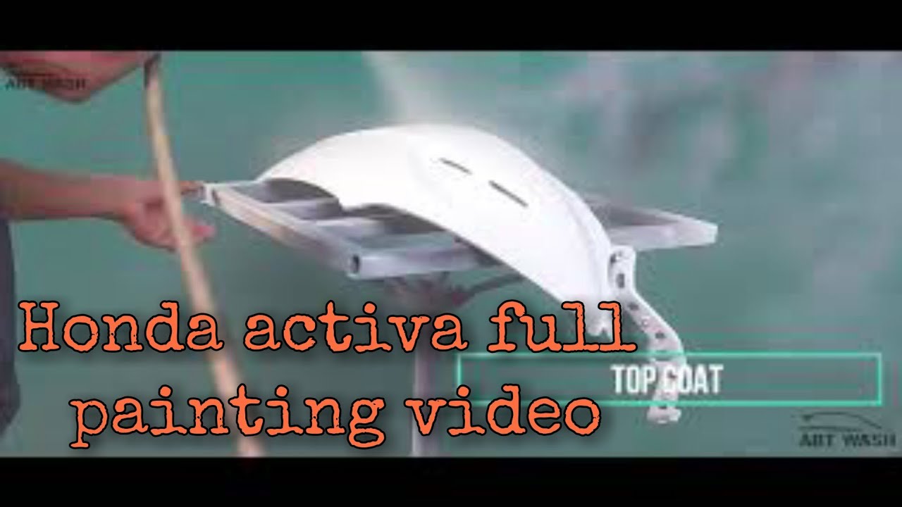 Honda Activa Full Painting Video | restoration |