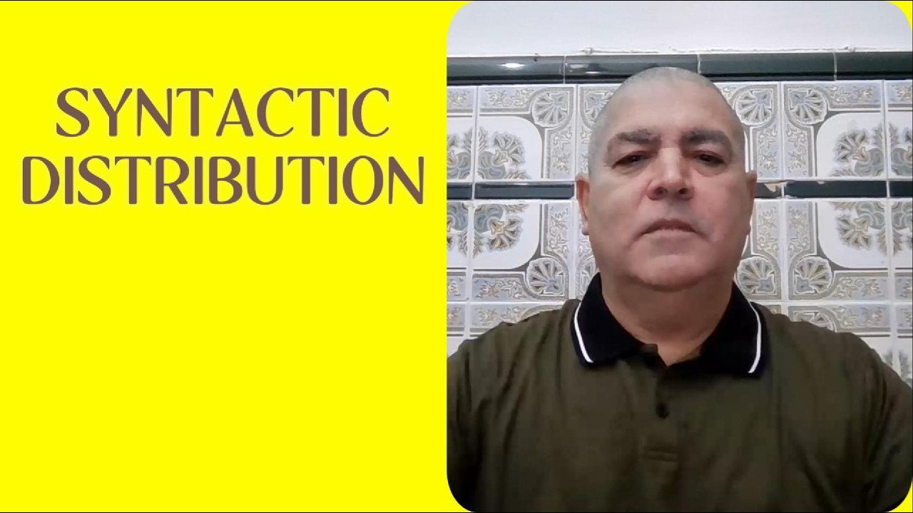 Aprende inglés aquí conmigo 50.Distribución sintáctica distributiva.