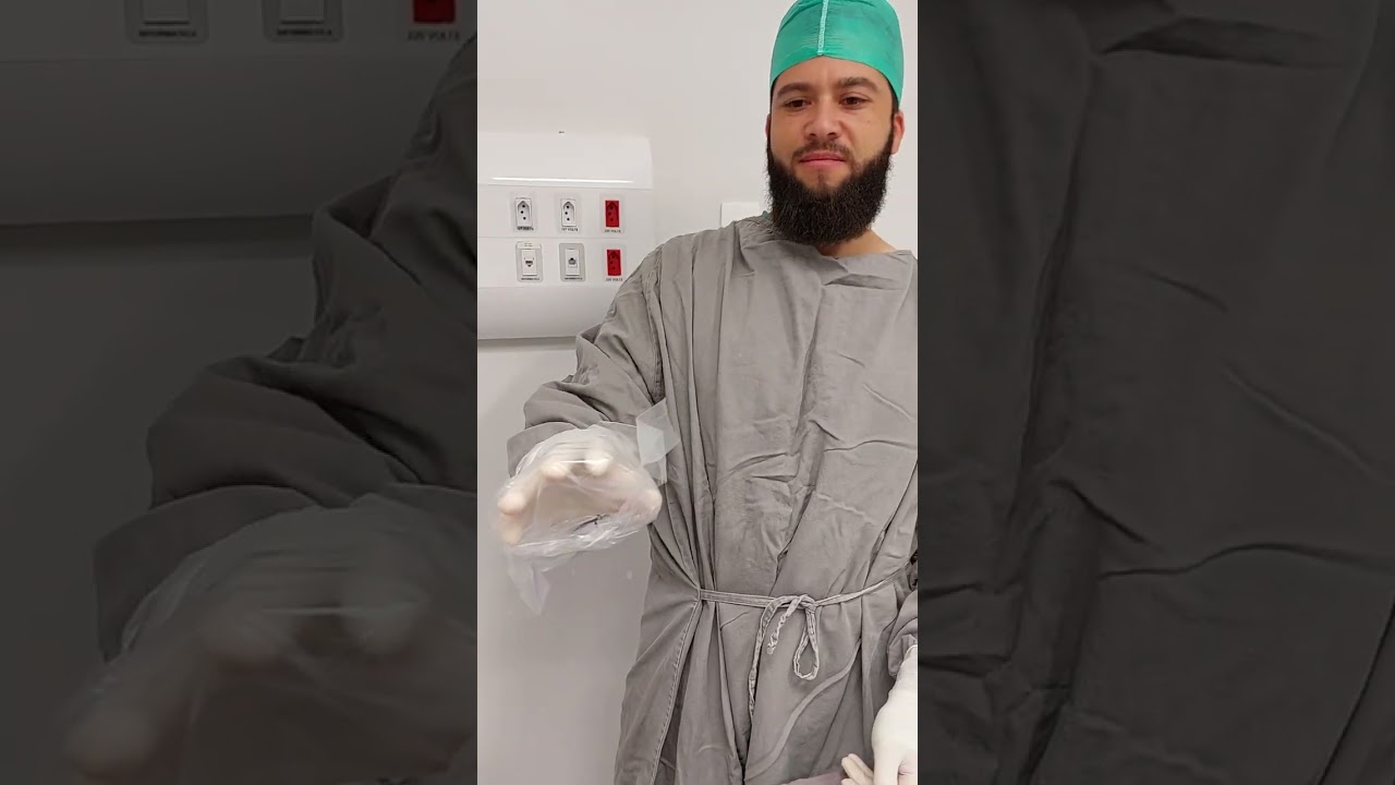 Vídeo laparoscopia - Como encapar uma ótica para vídeo laparoscopia - Parte 1.