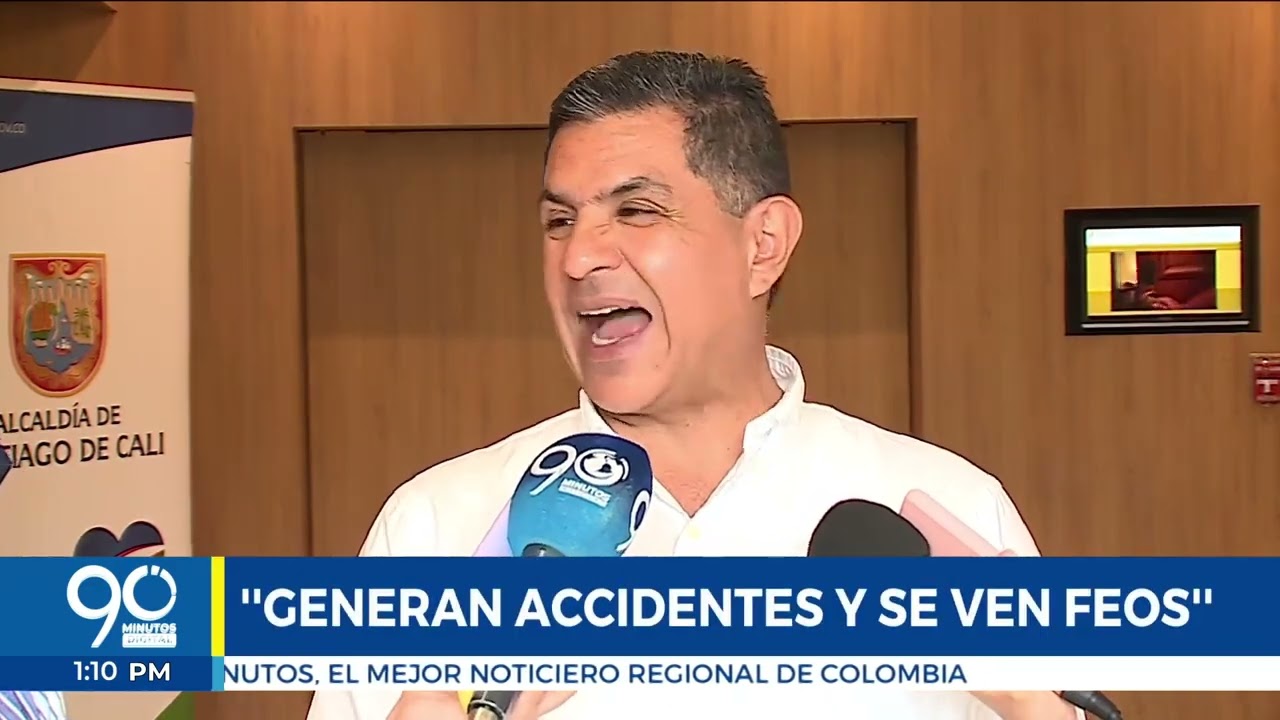 La Alcaldía de Cali anuncia el retiro de los taches y bolardos en las vías de la ciudad