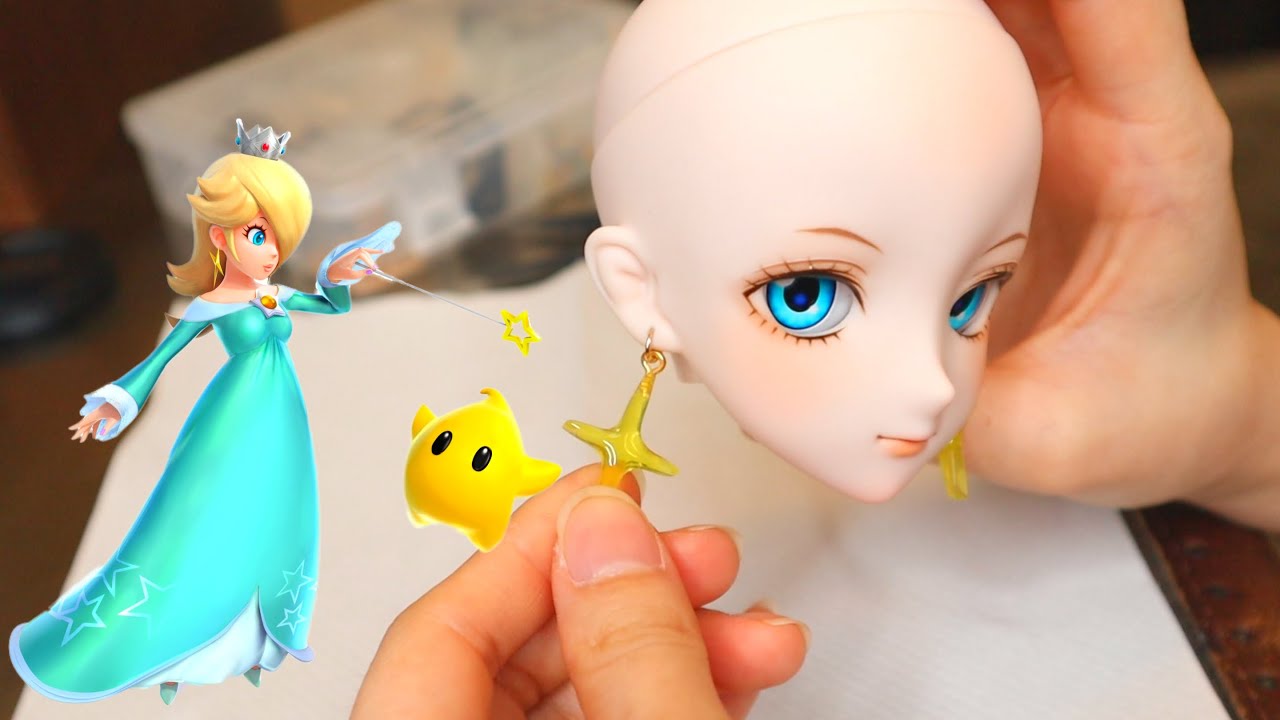 【SUPER MARIO】1/3DOLL PRINCESS ROSALINA DOLL MAKE  『スーパーマリオ』ロゼッタ姫のドール作ってみた！！