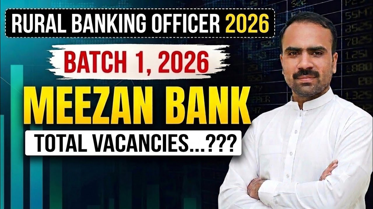 Meezan Bank Rural Bank Officer Jobs 2026 Batch 1 | How to Apply, Salary & Test Prep