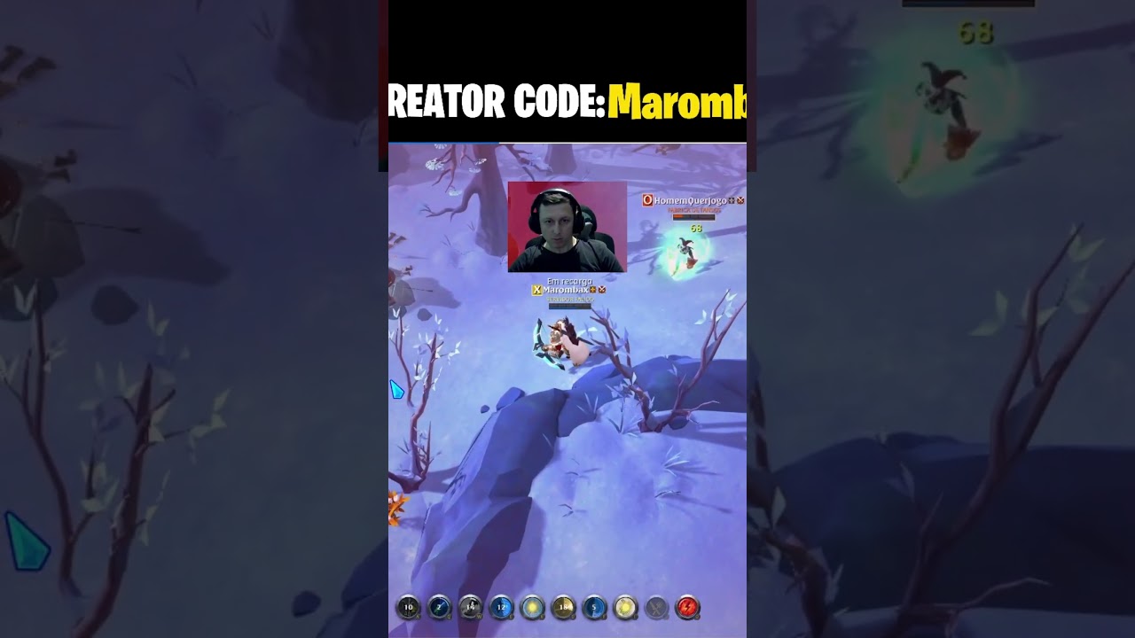 OHomemQuerJogo VS XMarombaX  #albiononline #mmorpg #solopvp #shorts  @xMarombaxGames