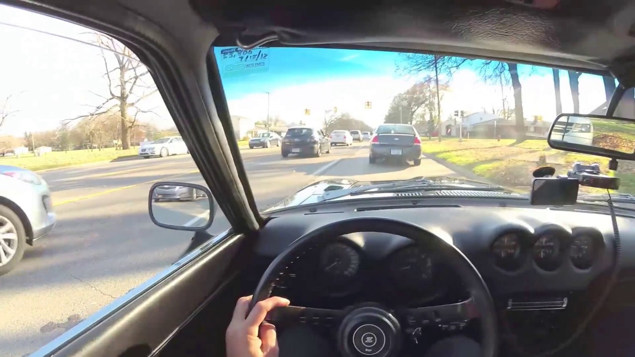 1973 Datsun 240Z - POV City Drive