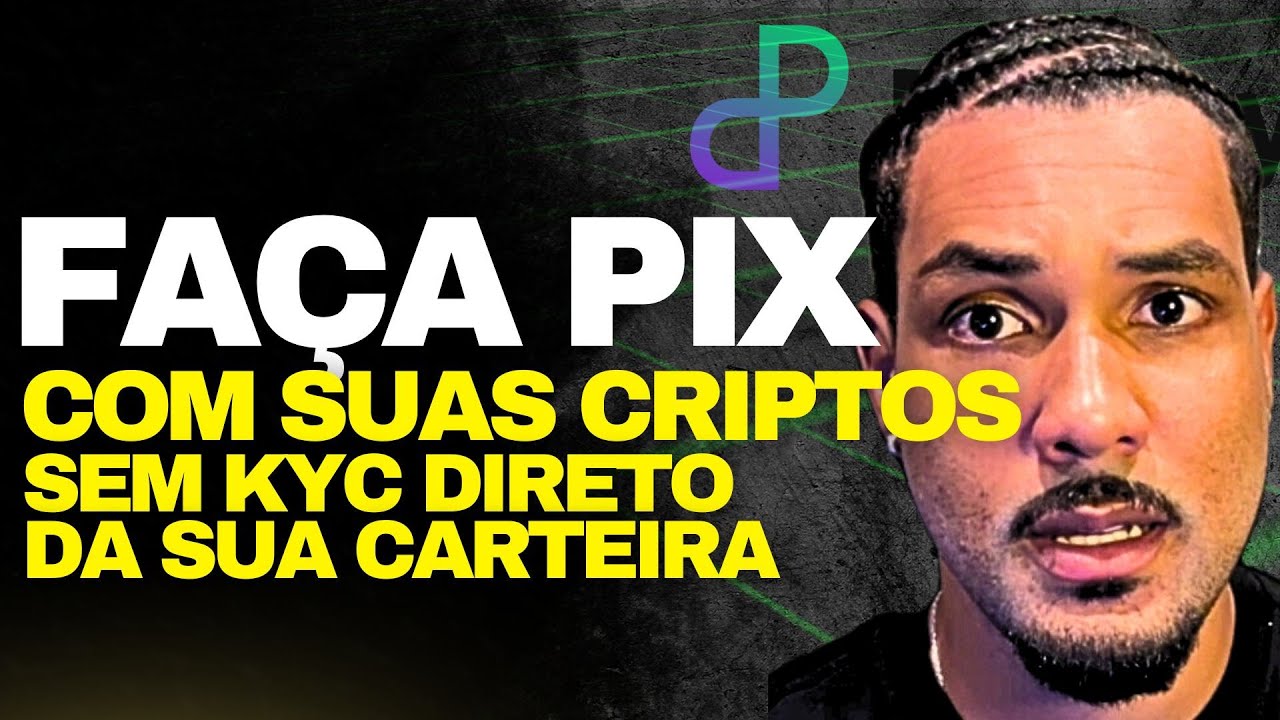 🚀 Fa&ccedil;a pix com Criptomoedas SEM KYC! 🤯 (Tutorial PagCrypto Passo a Passo)