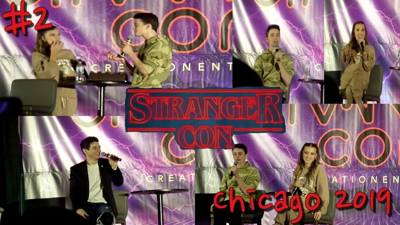 Seeing Millie & Noah!!! - Stranger Con Chicago Day 2 Sunday October 6, 2019