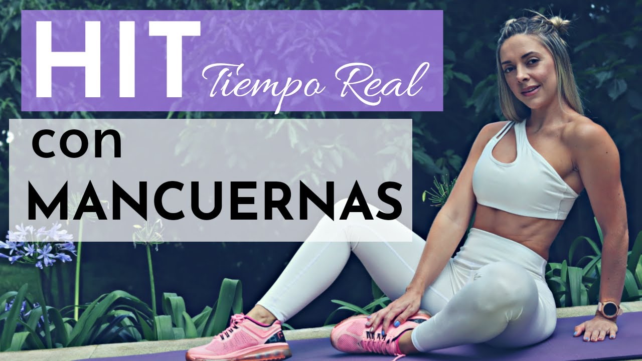 QUEMA MUCHO con esta RUTINA TABATA CUERPO ENTERO con MANCUERNAS!