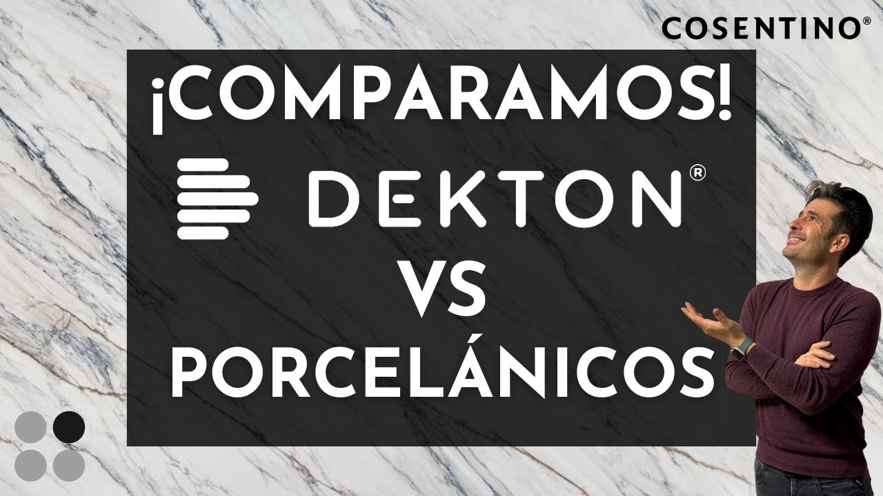 DIFERENCIAS entre DEKTON BY COSENTINO y PORCELÁNICOS GRAN FORMATO por Daniel Colino de Cocinas CJR