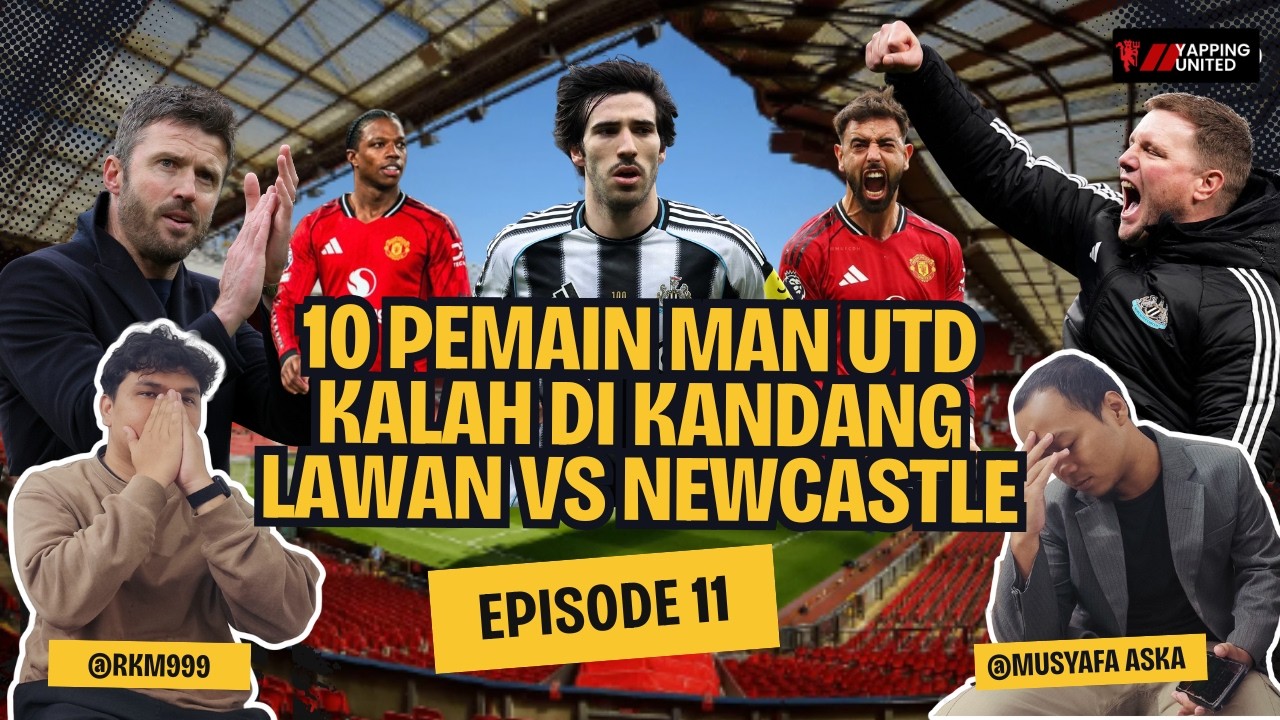 LAWAN 10 PEMAIN MANCHESTER UNITED MENELAN PIL PAHIT || YAPPING UTD ID #EPS 11