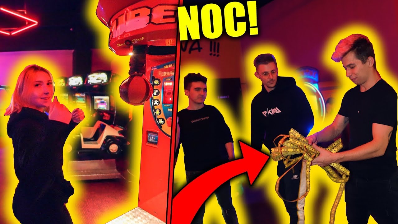 NOC W SALONIE GIER