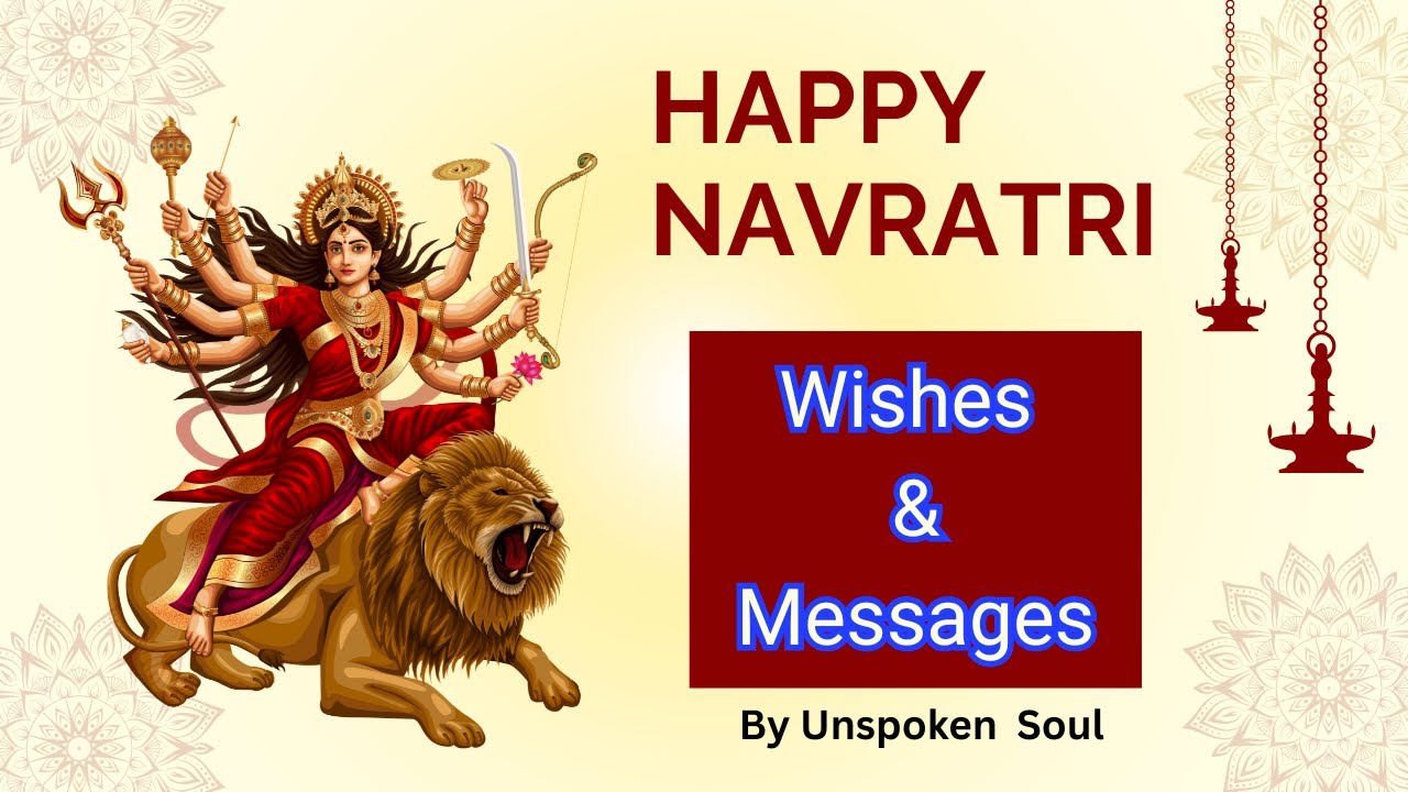 Navratri Wishes, Messages & Greetings I Happy Chaitra Navratri 2025 Wishes I नवरात्रि की शुभकामनाएं