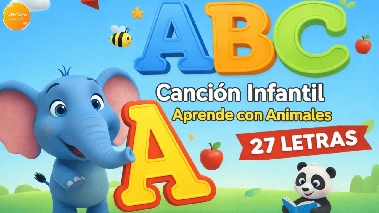 Canción del Abecedario para Niños | ABC con Animales