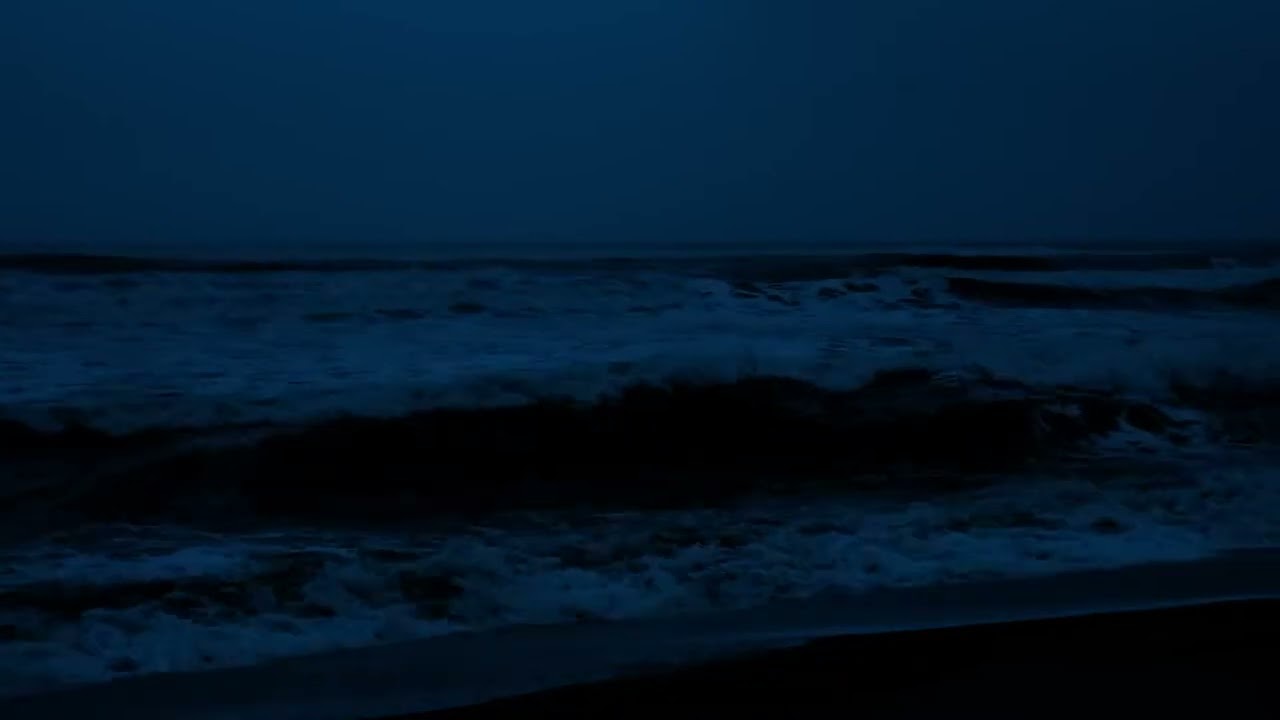 Goodbye Stress To Deep Sleep Instantly   Gentle Ocean at Night for Deep Sleep in Less than 3 Minutes