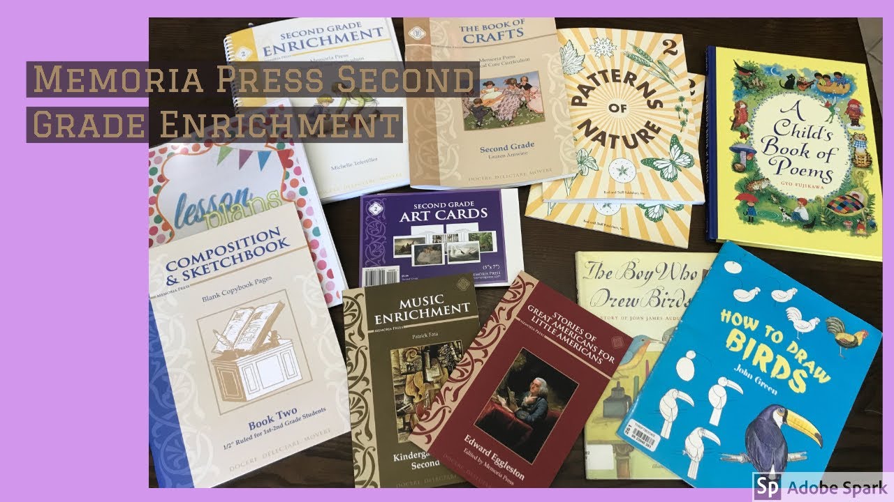 Memoria Press Second Grade Enrichment (History, Science, Art, Music, Poetry)